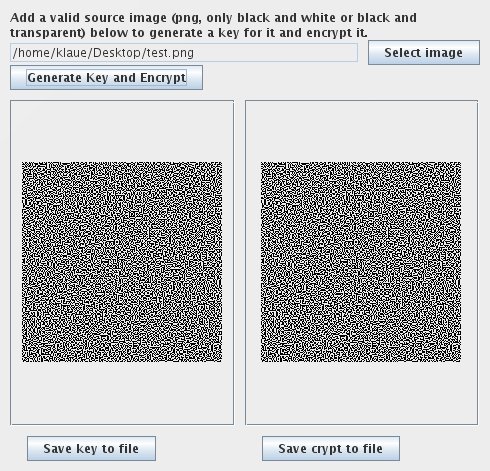 GUI Visual Cryptography
